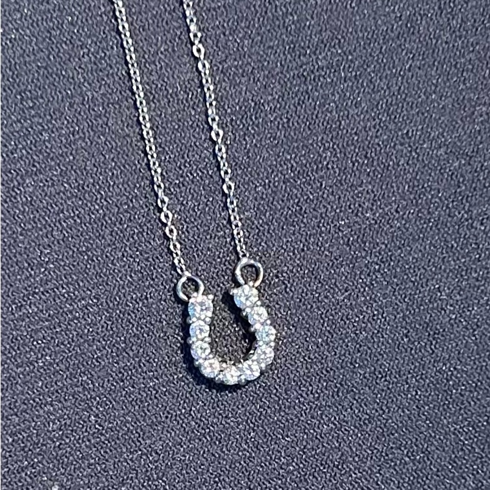 Roberto Coin Diamond Horseshoe Necklace 18kt .23 diamond total weight